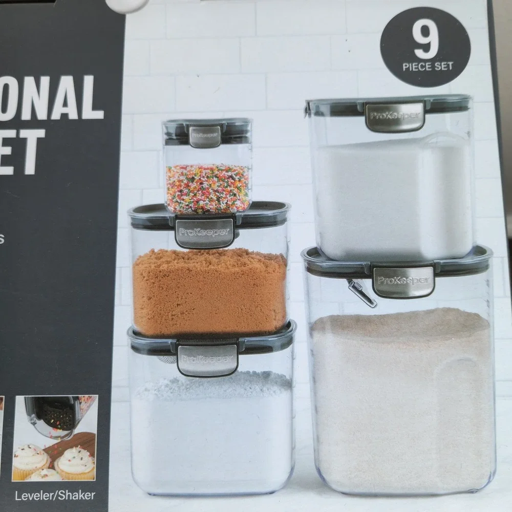 Progressive ProKeeper+ Professional Bakers Set 9 Piece Airtight Containers